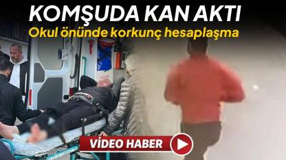 Okul önünde silahlı saldırı: 2 yaralı