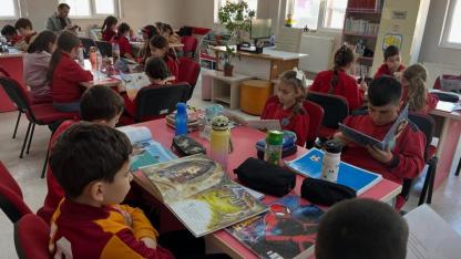 Küçük okurların hayal dünyası kağıda döküldü