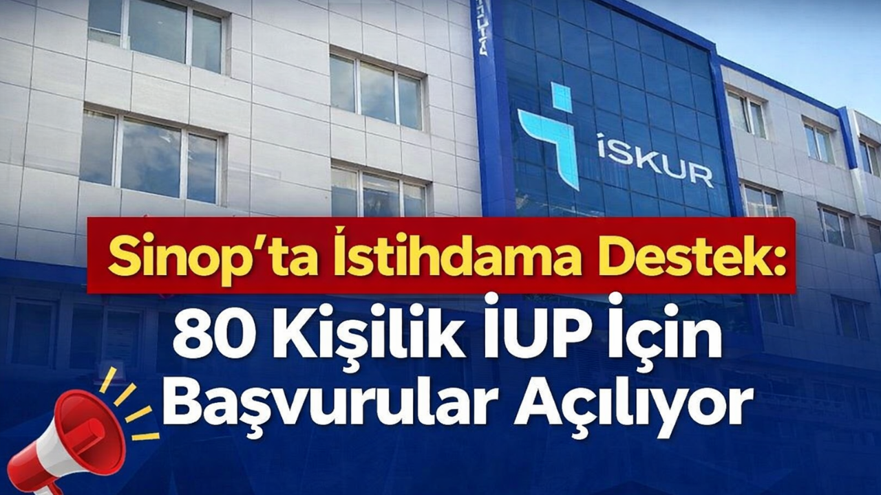 İŞKUR’dan Sinop’ta 80 kişilik işgücü programı