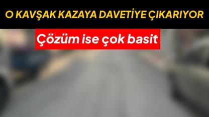 Sinop'ta üç yolun birleştiği noktada korku hakim