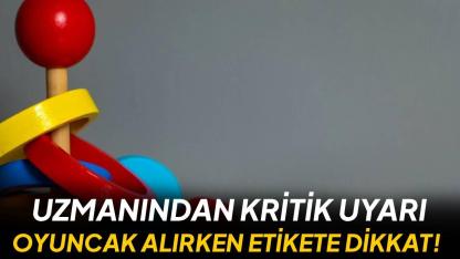 Tüketicilere "oyuncak alırken etikete bakın" tavsiyesi