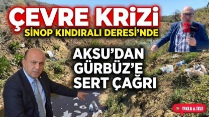Kındıralı Deresi’nde atık su sorunu