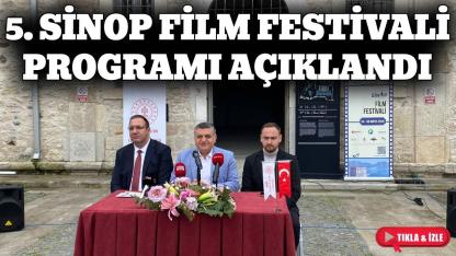 5. Sinop Film Festivali için geri sayım başladı
