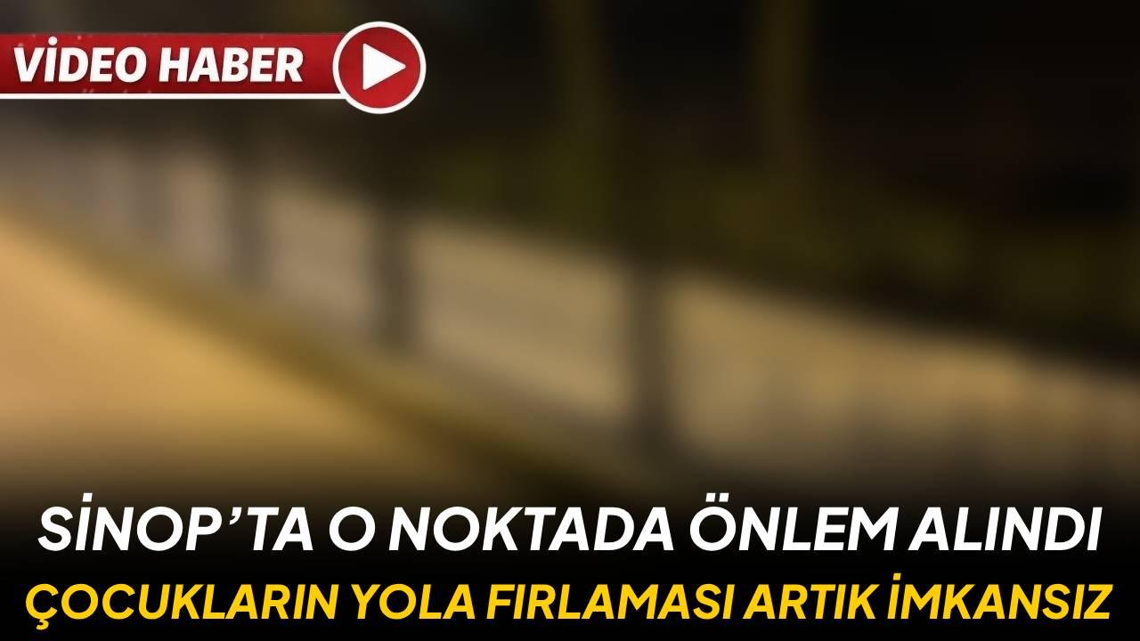 O caddede yayalar artık daha güvende