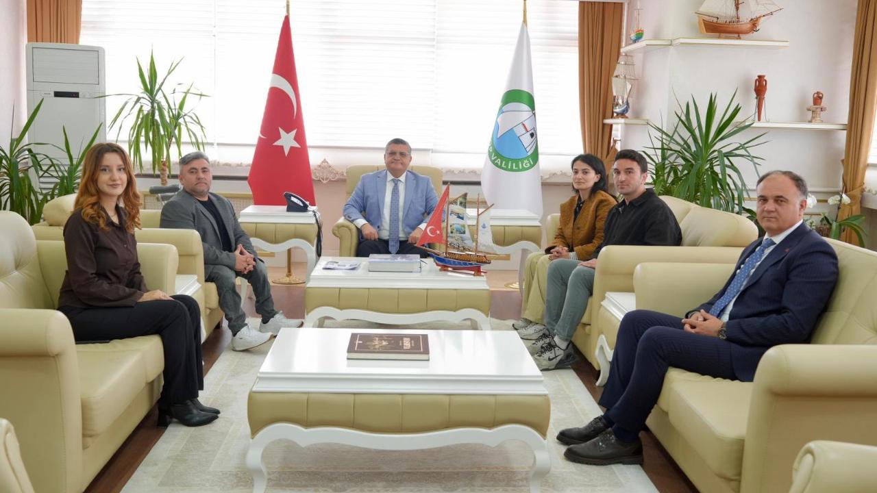 Sinop Eğitim Vakfı’ndan Vali Özarslan’a ziyaret