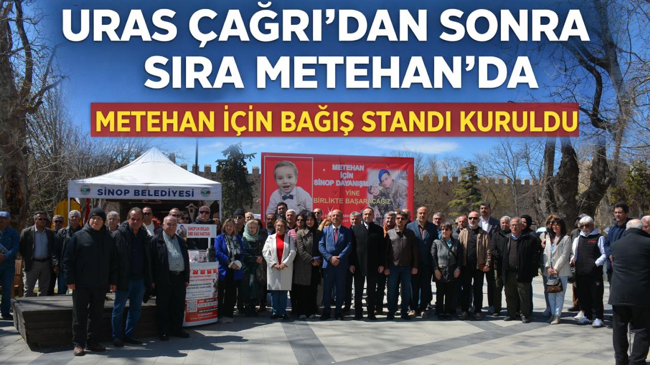 Sinop halkı Metehan için kenetlendi