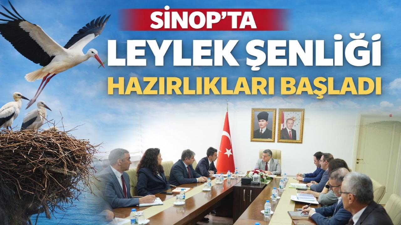 Sinop, Leylek Şenliği'ne hazırlanıyor