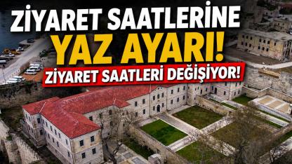 Sinop Tarihi Cezaevi’nde ziyaret saatlerine yeni düzenleme