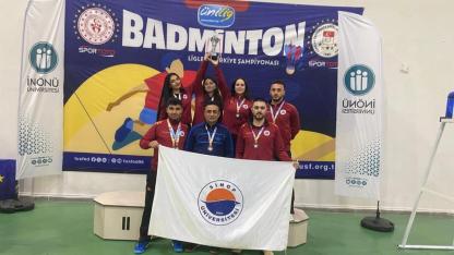 Sinop Üniversitesi Badminton takımı Süper Lig’e yükseldi