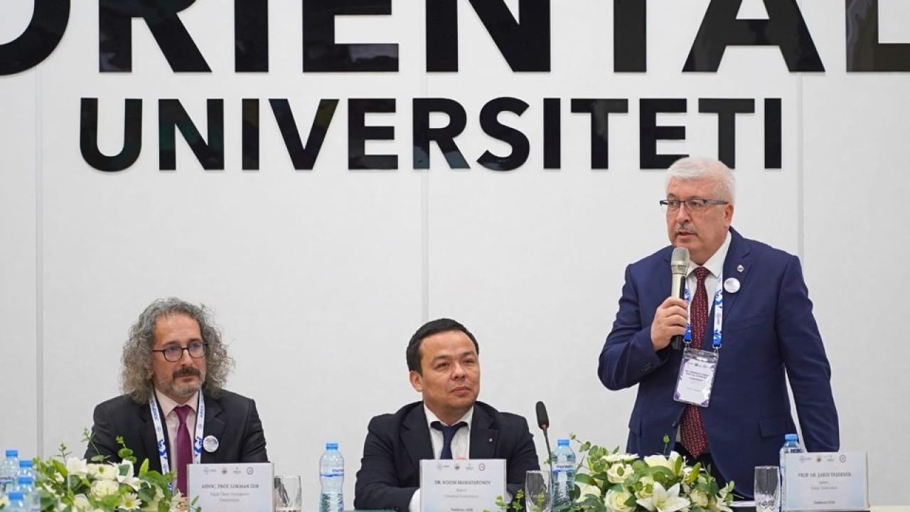 Sinop Üniversitesi Özbekistan’da bilim zirvesine katıldı