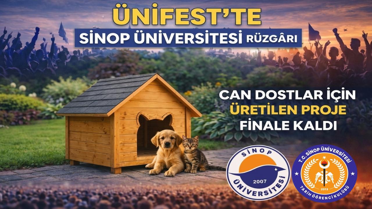Sinop Üniversitesi Tarih Kulübü ÜNİFEST finalisti oldu