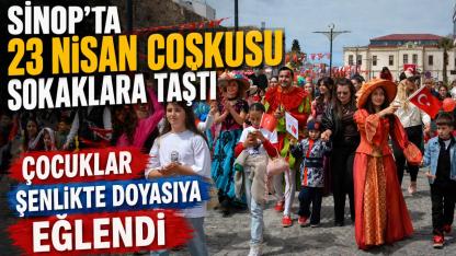 Sinoplu çocuklar şenlikte buluştu