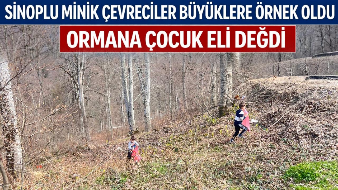 Sinoplu çocuklardan büyüklere örnek davranış