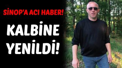 Sinoplu genç adamdan acı haber