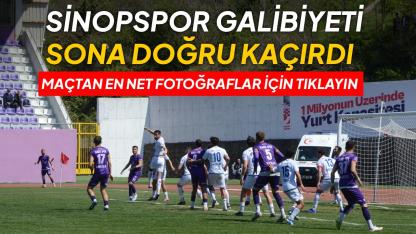 Sinopspor evinde Çankırıspor’a takıldı