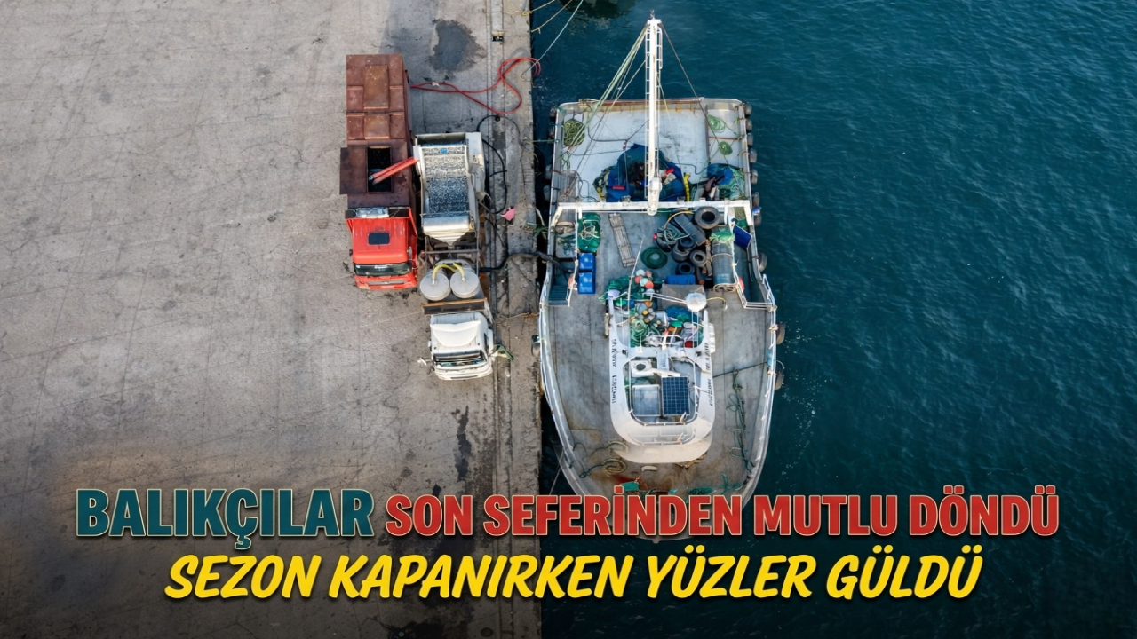 Sinop’ta balıkçılar sezon finalini coşkuyla yaptı