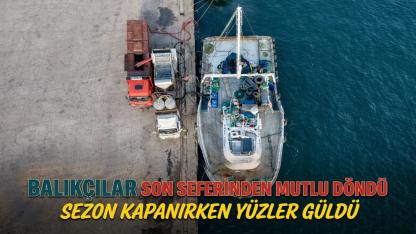 Sinop’ta balıkçılar sezon finalini coşkuyla yaptı