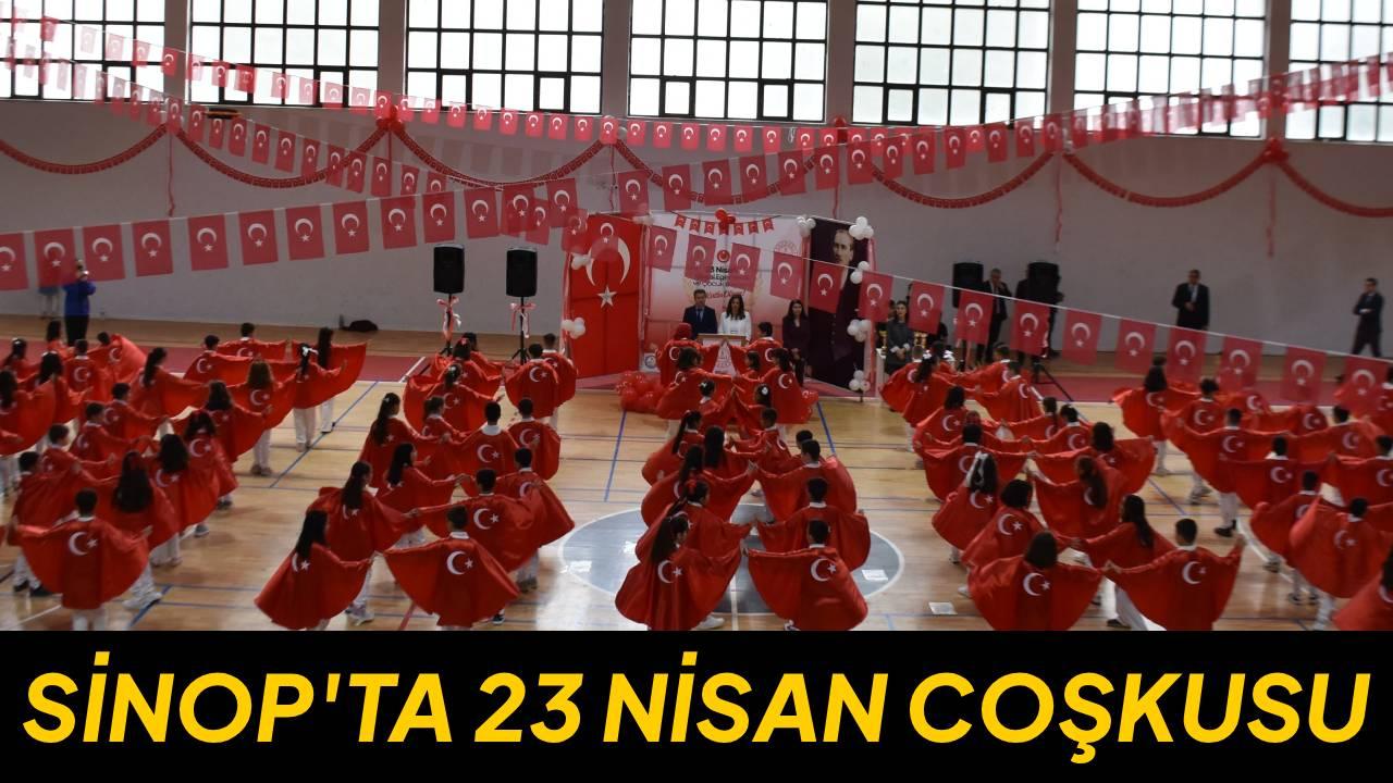 Sinop'ta beş ilçede tek yürek: 23 Nisan
