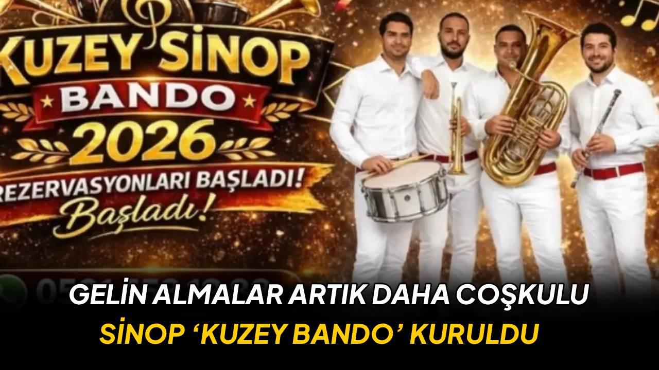 Sinop’ta bir ilk: ‘Kuzey Bando’ kuruldu