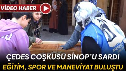 Sinop’ta ÇEDES coşkusu: Tarihi camide eğitim ve eğlence bir arada