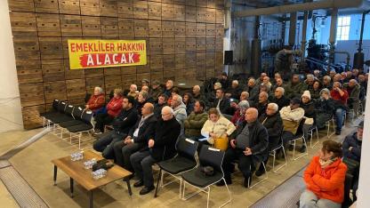 Sinop’ta Disk /Devrimci Emekli Sen değerlendirme toplantısı