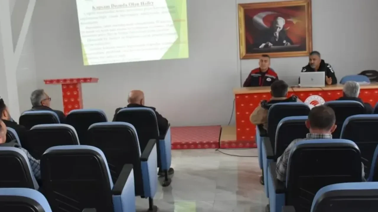 Sinop'ta hayvan nakliyecileri ve yetiştiriciler için kritik eğitim programı