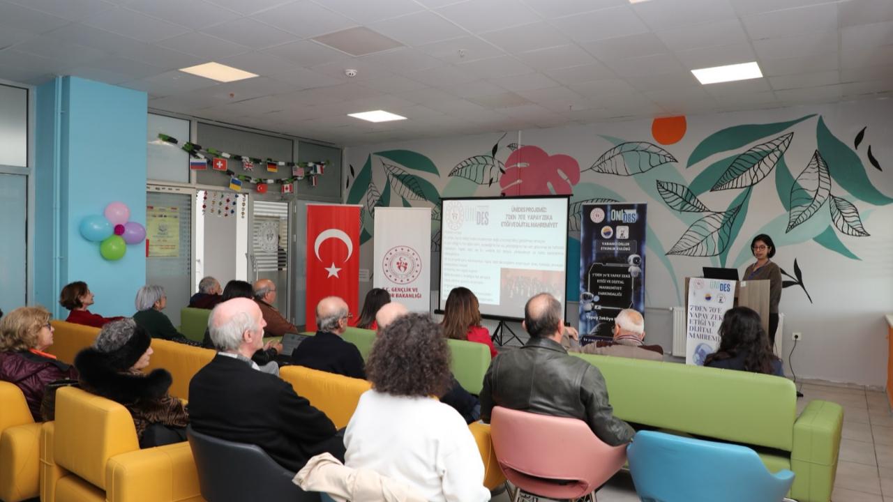 Sinop’ta kuşaklararası dijital farkındalık etkinliği