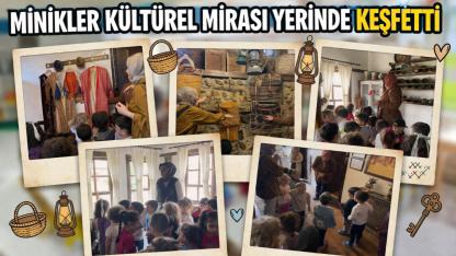 Sinop'ta minikler kültürel yolculuğa çıktı