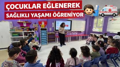 Sinop'ta miniklere "Sağlıklı Gelecek" eğitimi