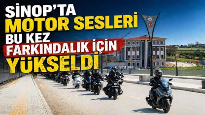 Sinop’ta motosiklet kazalarına dikkat çekildi