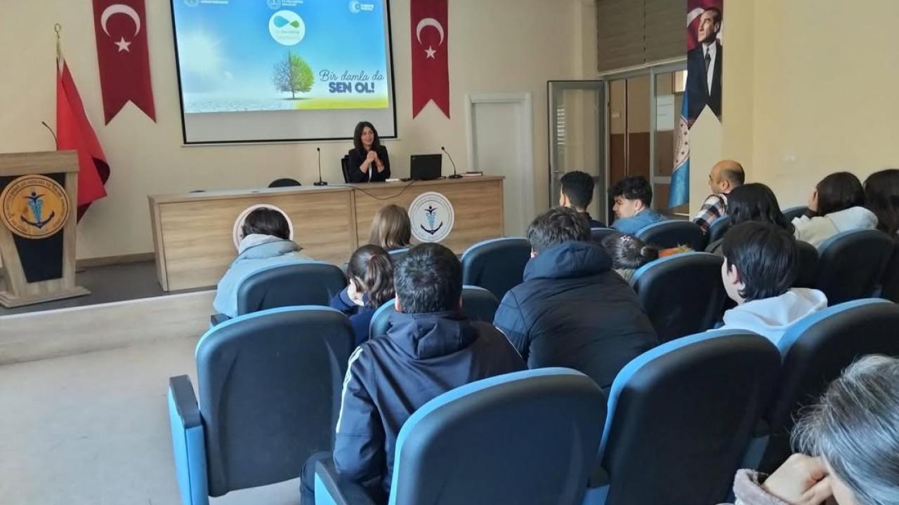 Sinop'ta öğrenciler su verimliliği konusunda bilinçlendirildi