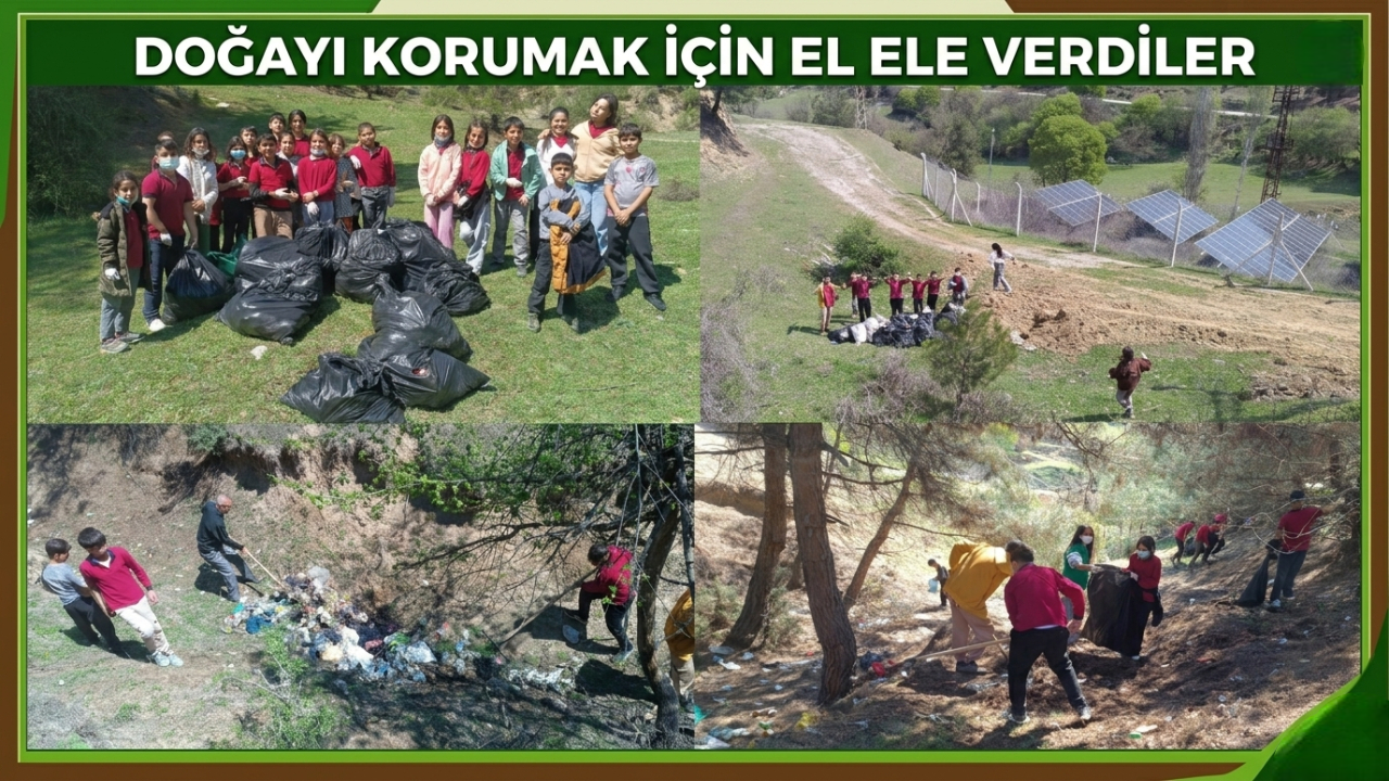 Sinop'ta öğrenciler temiz çevre için seferber oldu