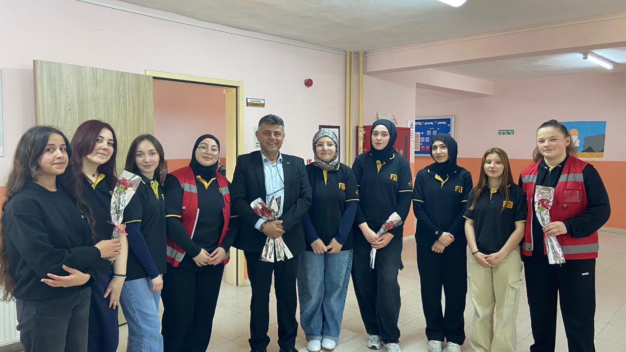 Sinop’ta öğrencilerden anlamlı davranış