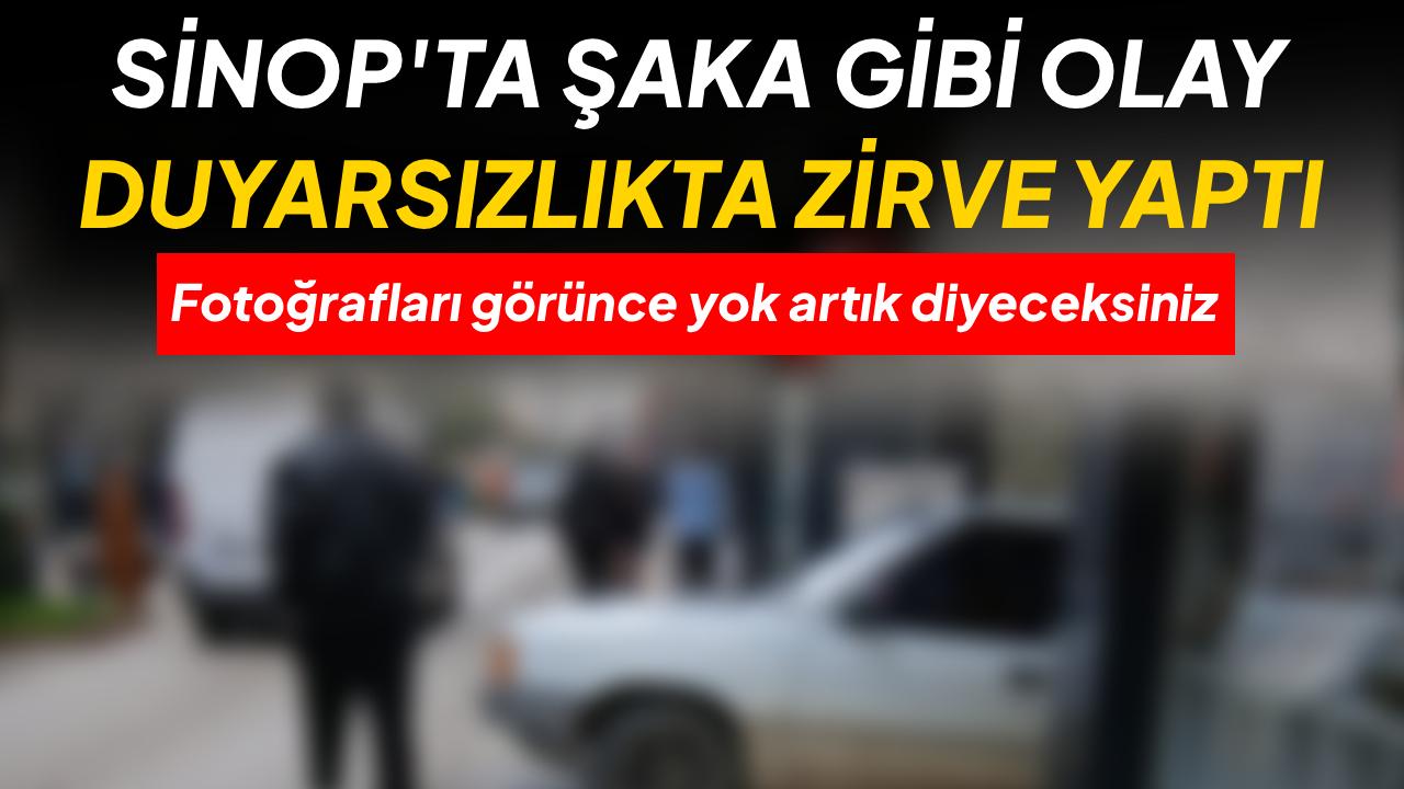 Sinop'ta pes dedirten görüntü: Hata üzerine hata yaptı