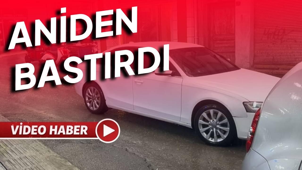 Sinop'ta sağanak sürprizi