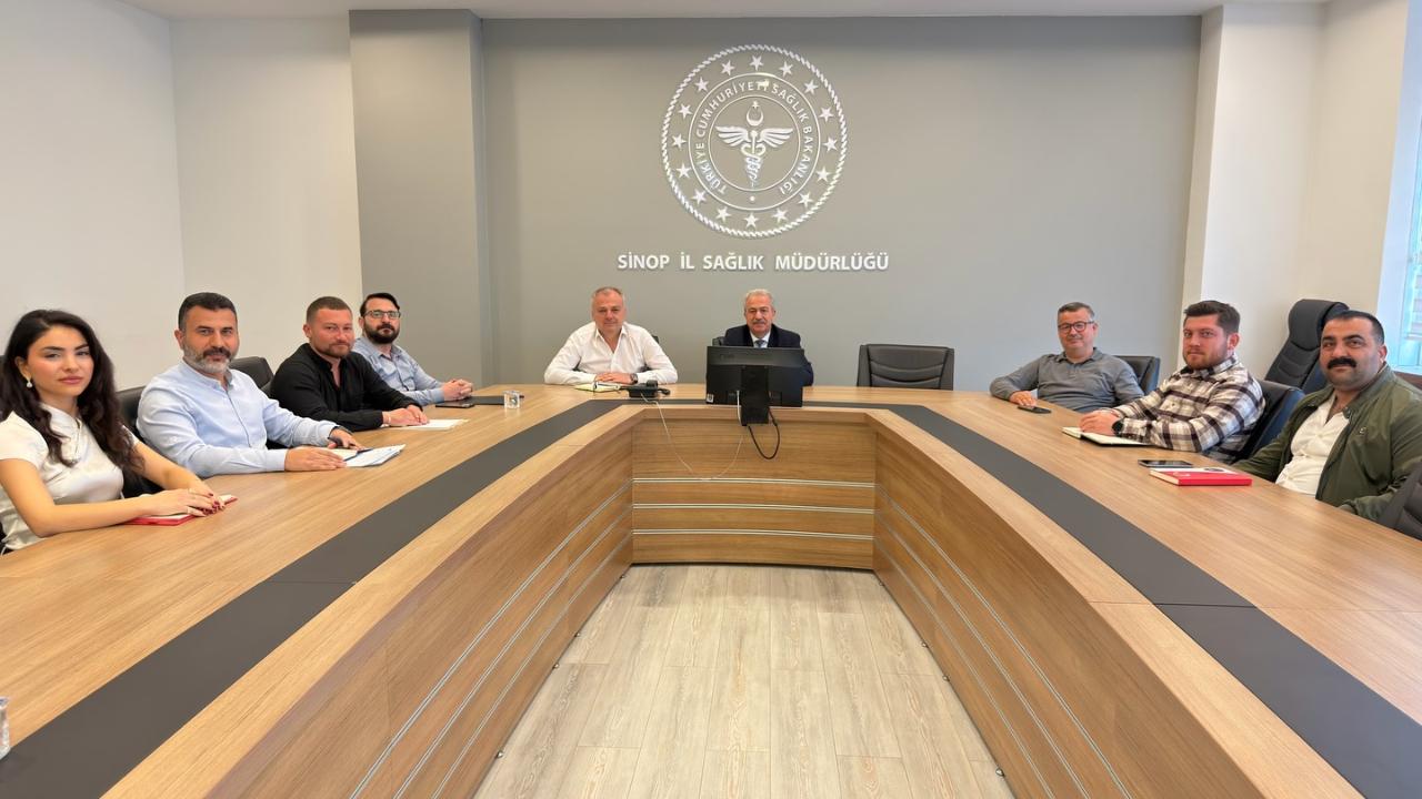 Sinop’ta sağlık çalışanlarının güvenliği masaya yatırıldı