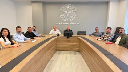 Sinop’ta sağlık çalışanlarının güvenliği masaya yatırıldı