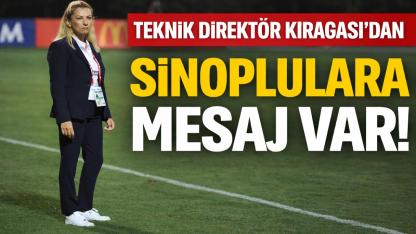 Sinop’ta tarihi randevu: Teknik Direktör Kıragası’ndan Sinoplulara özel mesaj!