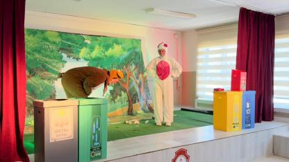 Sinop’ta tiyatro ile geri dönüşüm farkındalığı kazandırıldı