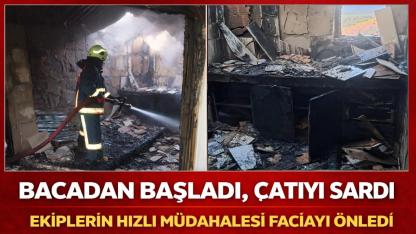 Sinop'ta yangın paniği