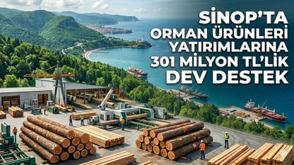 Sinop’ta yatırımlara büyük teşvik desteği