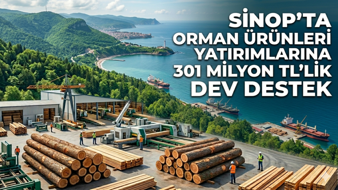 Sinop’ta yatırımlara büyük teşvik desteği