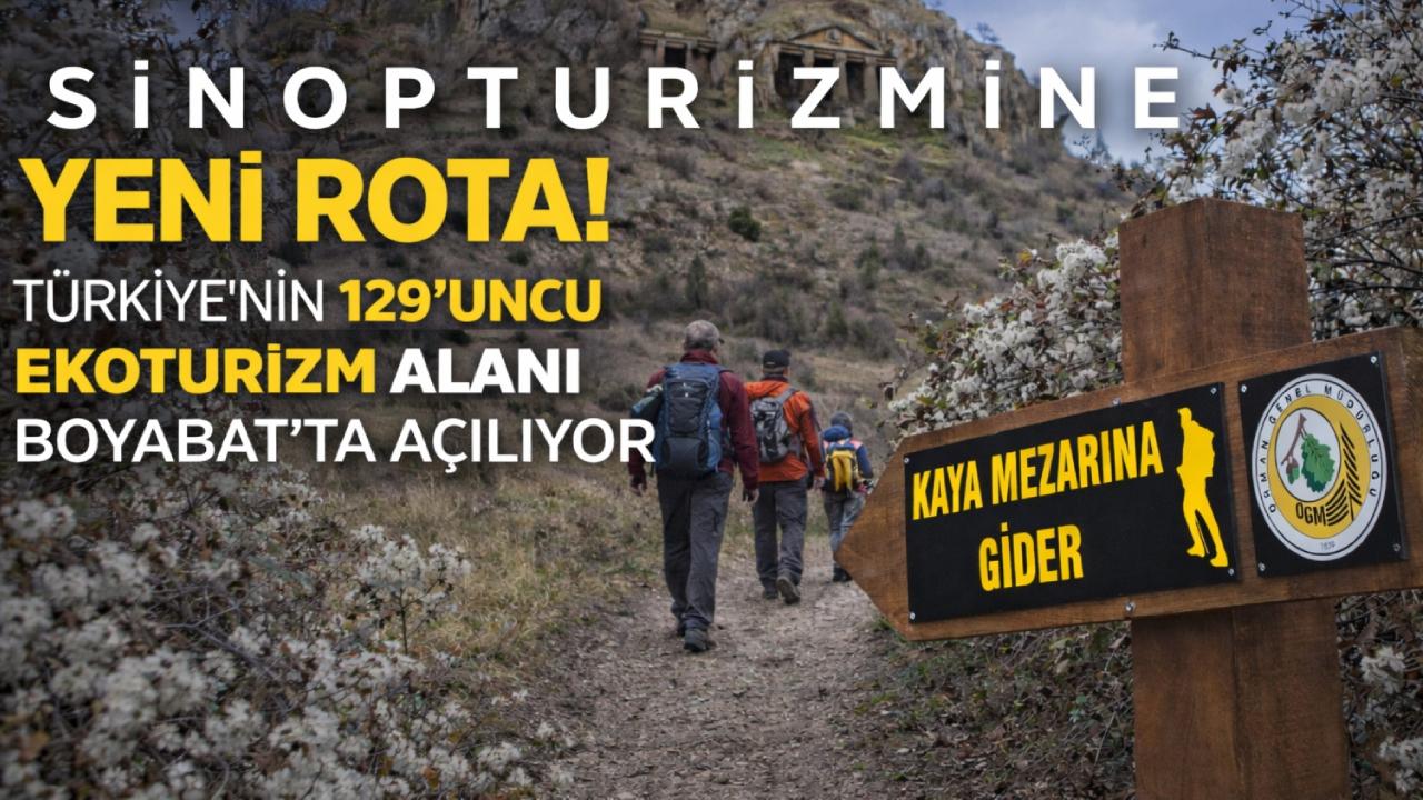 Sinop’un Boyabat ilçesinde turizm potansiyelini artıracak önemli bir proje daha hayata geçiriliyor.