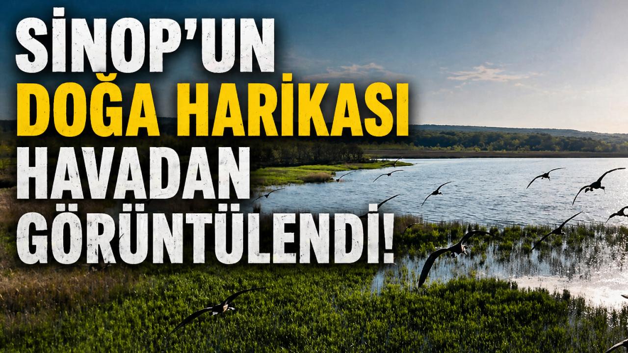 Sinop’un saklı cenneti baharla birlikte canlandı