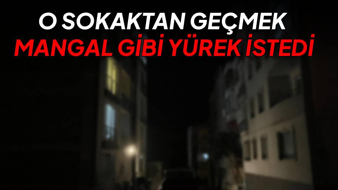 Sokak lambaları yanmadı, mahalleli mağdur oldu