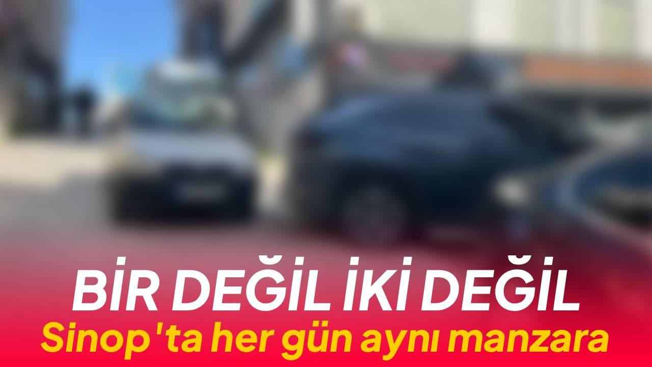 Sorumsuz park yolu daralttı