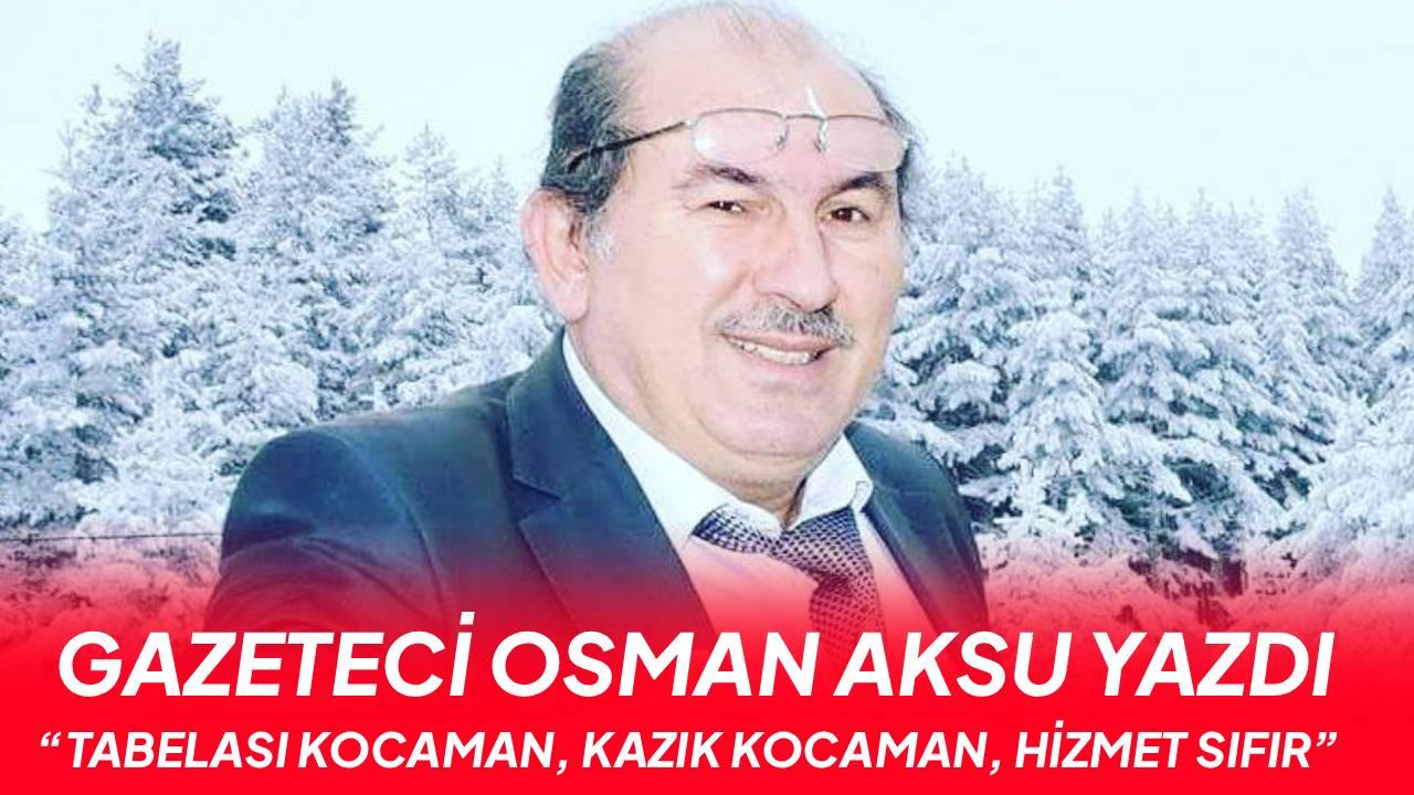 Tabelası kocaman, kazık kocaman, hizmet sıfır