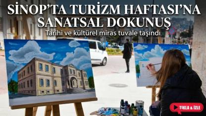 Tarihi ve kültürel miras tuvale taşındı