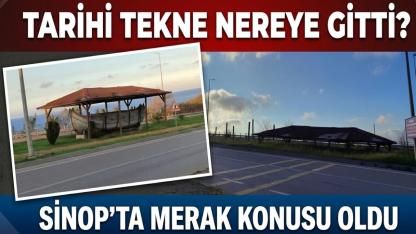 Tekne gitti, merakı kaldı