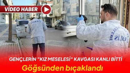 Telefonda başladı, sokakta bıçaklar konuştu